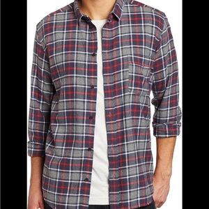 Cheap Monday Men’s Plaid Button Up Flannel Neoshirt L GUC